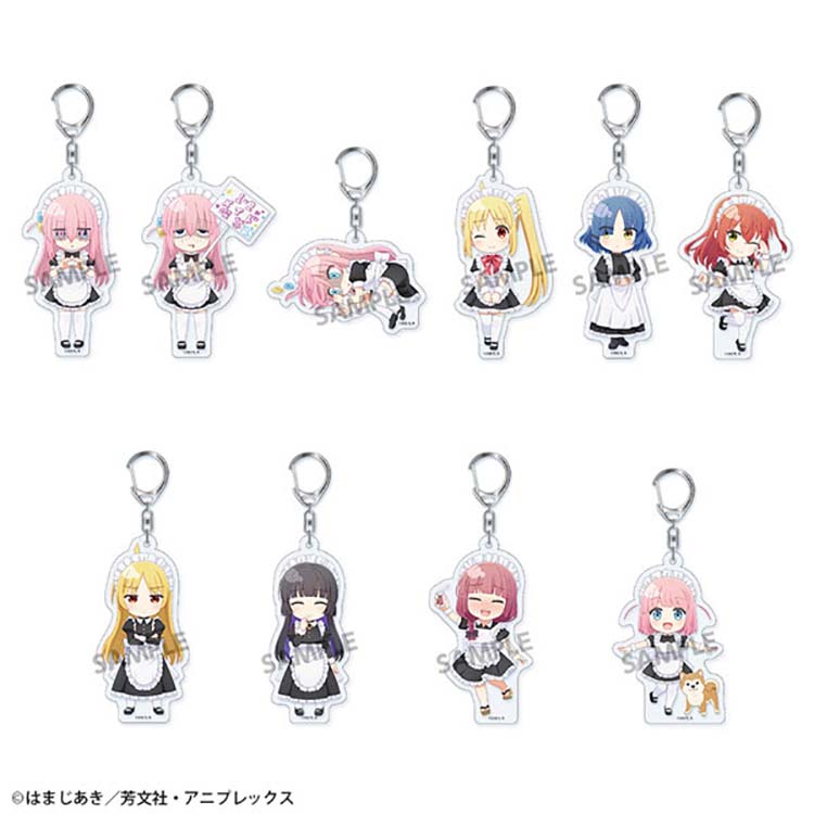 Bocchi-the-Rock-Maid-Version-Acrylic-Keychain-Pic-Lil