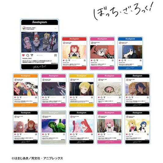 Bocchi The Rock! Anime Merch - Trading Acrylic Card - Doki Doki Land