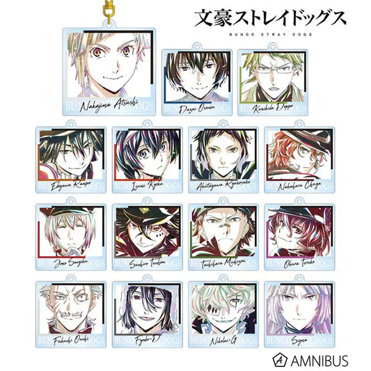 Bungo Stray Dogs Anime Merch - Vol.3 Trading Ani-Art Acrylic Keychain (1 Random) - Doki Doki Land