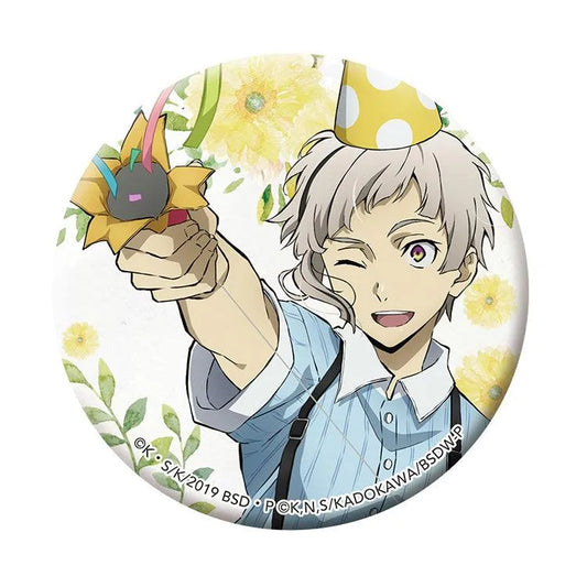 Bungo Stray Dogs Anime Merch - Character Can Badge (1 Random) - Doki Doki Land