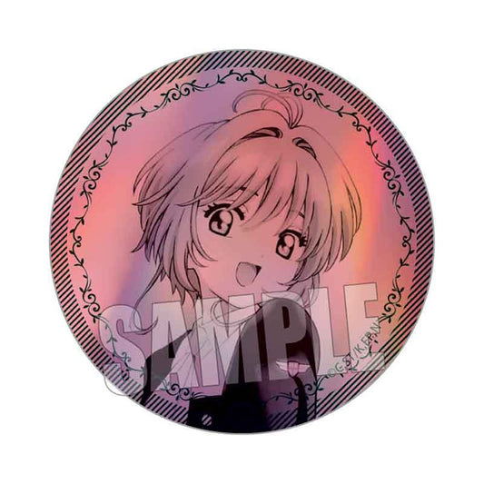 Cardcaptor Sakura 25th Anniversary Trading Holographic Can Badge