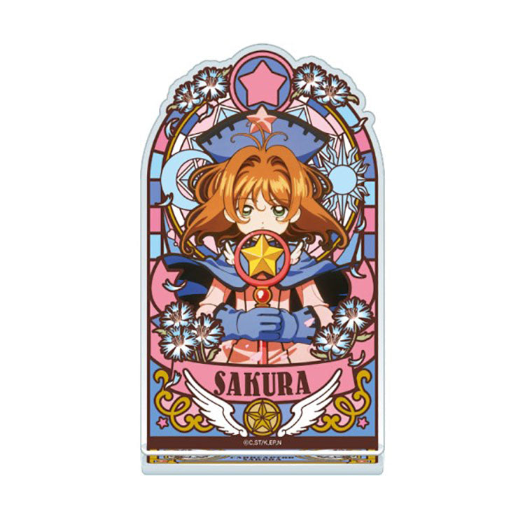 Cardcaptor Sakura Anime Merch - Stained Glass-style Acrylic Stand