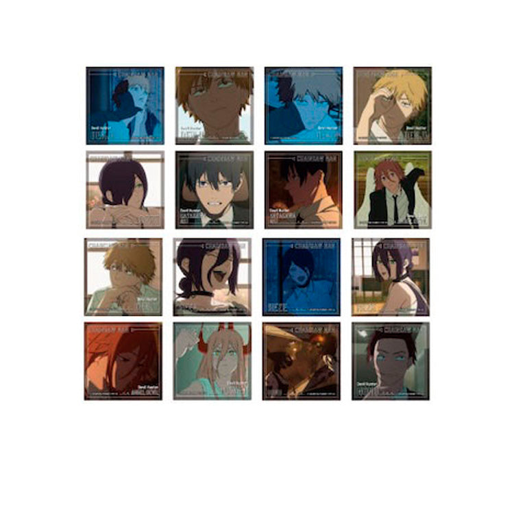 Chainsaw Man: Reze Arc Square Clear Card Vol. 2 set by Ensky featuring Denji, Reze, and Aki character art.