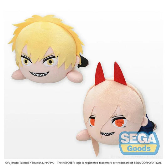 Chainsaw Man Plushies - Genji & Power Lay-Down SP Plush - Doki Doki Land