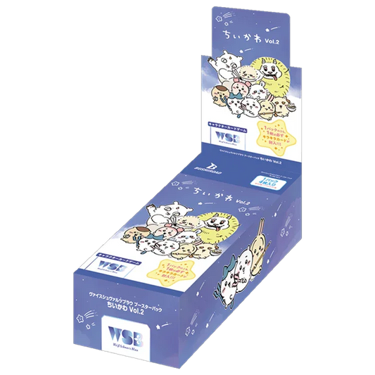 Chiikawa Anime Merch - Weiss Schwarz Blau Booster Pack Vol.2 JP Ver.