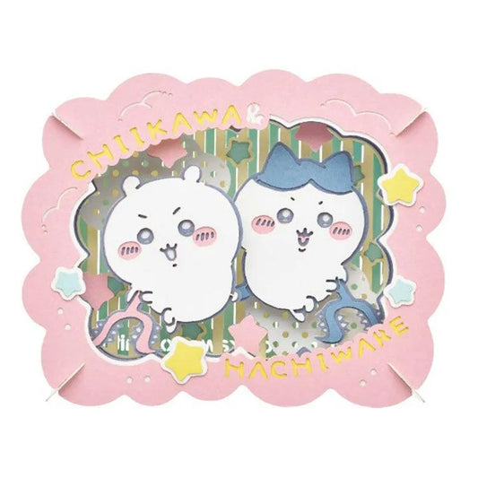Chiikawa Paper Theatre - PT-325 Chiikawa & Hachiware - Doki Doki Land