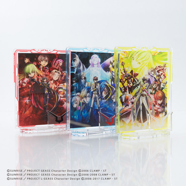 Code Geass Shokugan - Poster Art Acrylic Stand