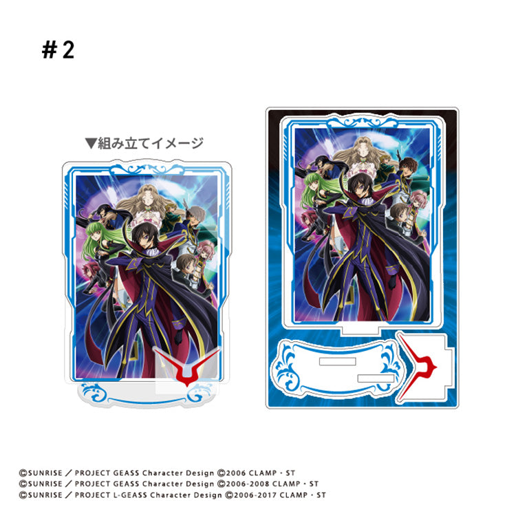 Code Geass Shokugan - Poster Art Acrylic Stand