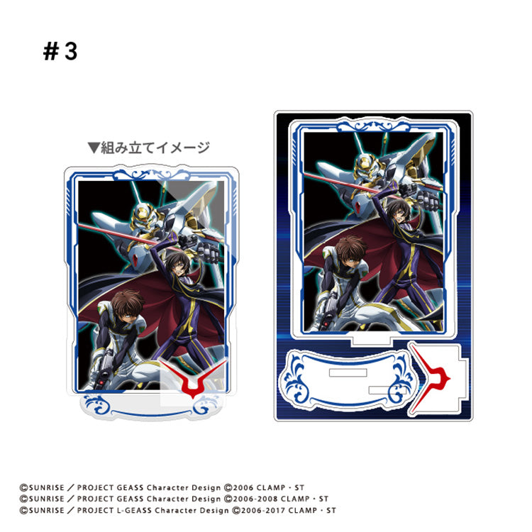 Code Geass Shokugan - Poster Art Acrylic Stand