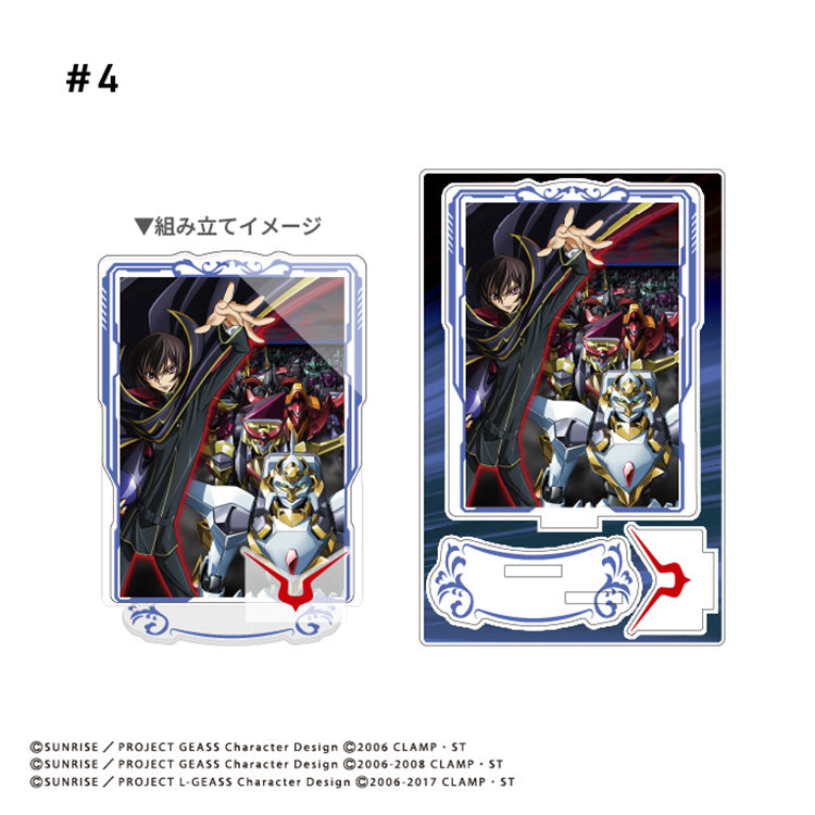 Code Geass Shokugan - Poster Art Acrylic Stand