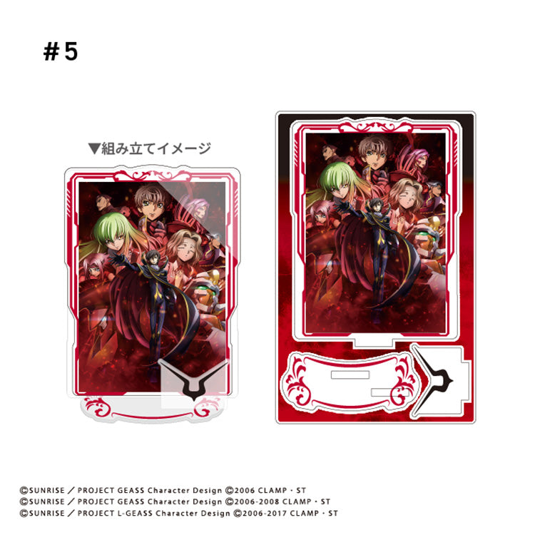 Code Geass Shokugan - Poster Art Acrylic Stand