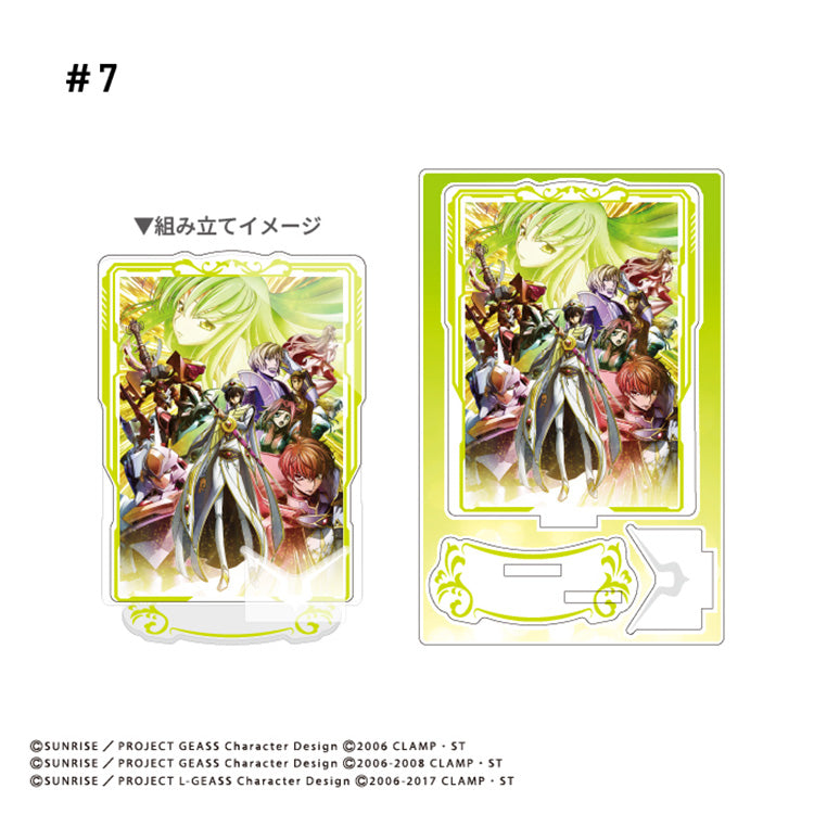 Code Geass Shokugan - Poster Art Acrylic Stand