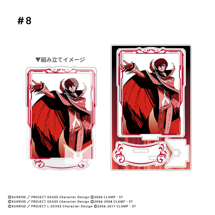 Code Geass Shokugan - Poster Art Acrylic Stand