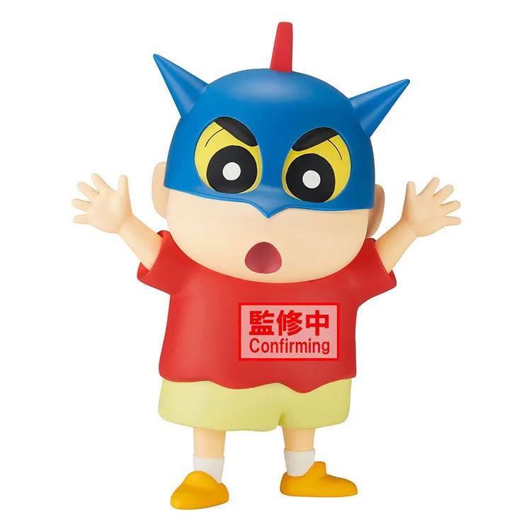 Crayon Shin-chan Big Sofvimates Shinnosuke Nohara Action Kamen Helmet Ver.