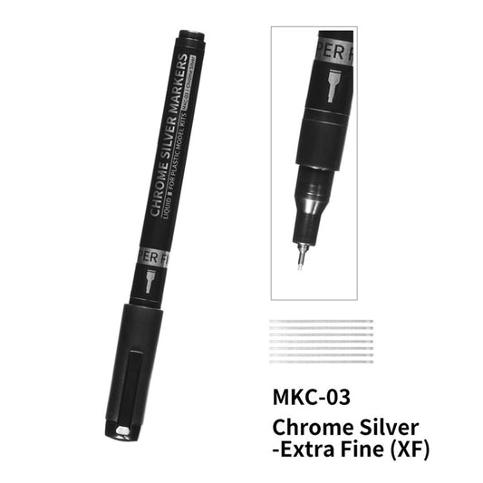 DSPIAE - MKC-03 Chrome Silver Markers Superfine