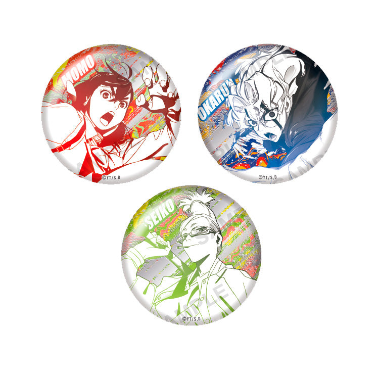 Dandadan Anime Merch - Trading Metallic Tin Badge vol.1