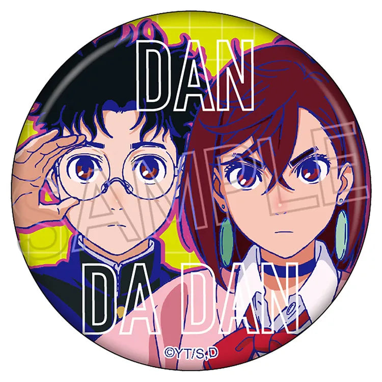 Dandadan Anime Merch - Vivid Line Can Badge