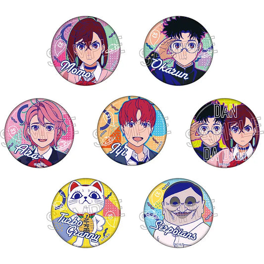 Dandadan Anime Merch - Vivid Line Can Badge