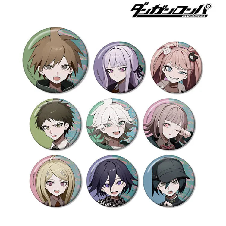 Danganronpa Anime Merch - New Illustration Art by Sakusya2 Trading Tin Badge (1 Random) - Doki Doki Land 