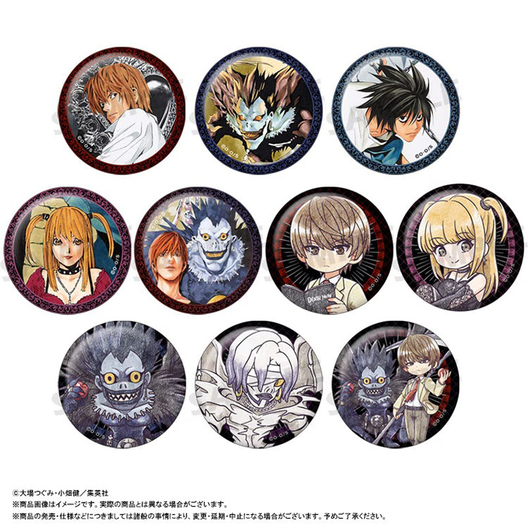 DEATH NOTE PU leather badge collection vol.1 blind box anime pin