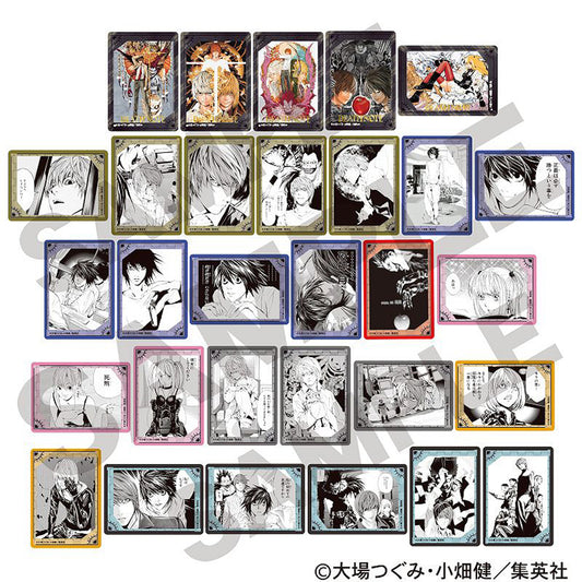 DEATH NOTE Trading Faboka Cards featuring collectible anime cards with dark and stylish character artwork from the popular series.