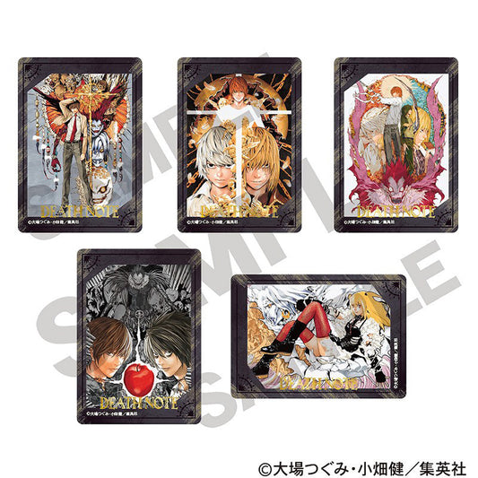 DEATH NOTE Trading Faboka Cards featuring collectible anime cards with dark and stylish character artwork from the popular series.