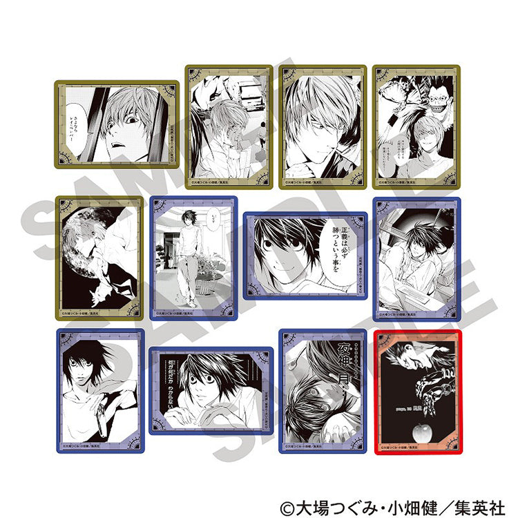 DEATH NOTE Trading Faboka Cards featuring collectible anime cards with dark and stylish character artwork from the popular series.