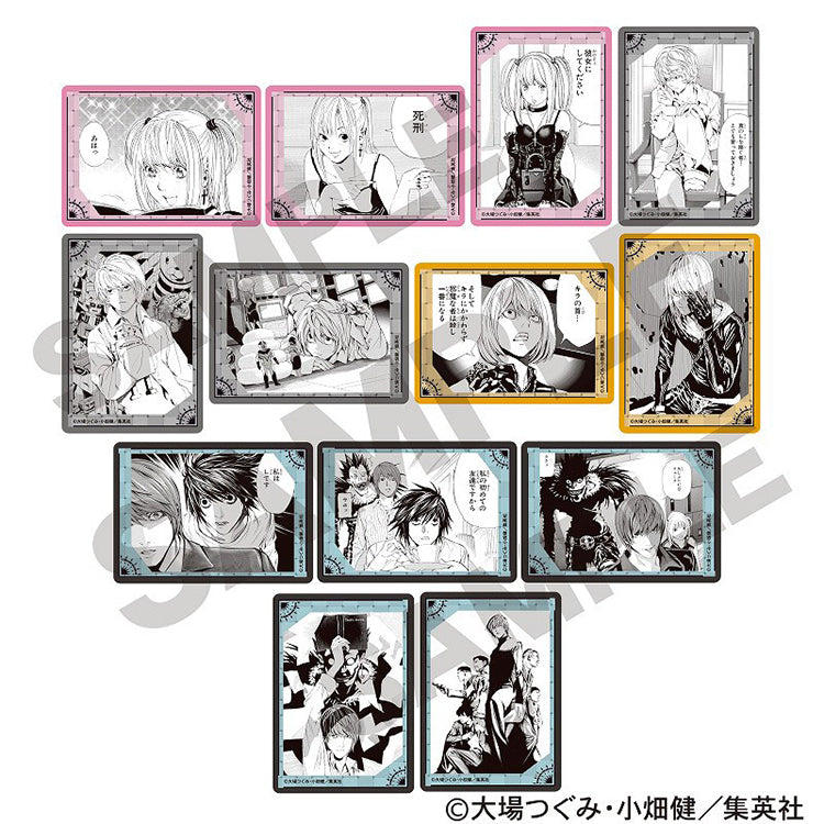 DEATH NOTE Trading Faboka Cards featuring collectible anime cards with dark and stylish character artwork from the popular series.