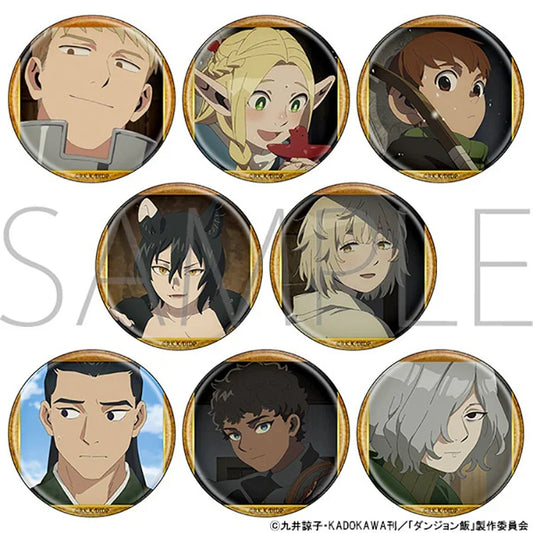 Delicious in Dungeon Chara Badge Collection A