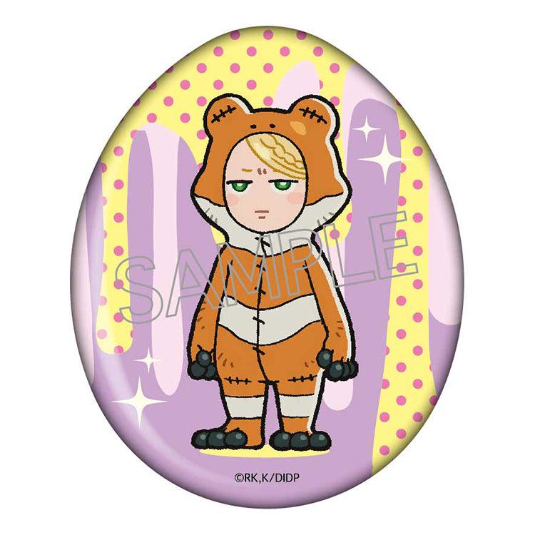 Delicious in Dungeon Anime Merch - Egg Shape Tin Badge Badge (1 Random)