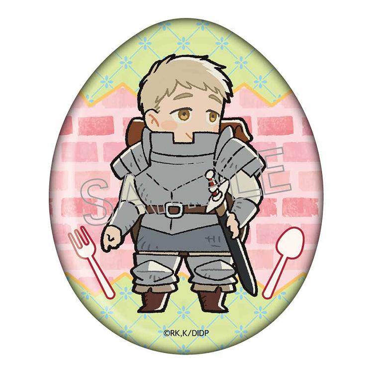 Delicious in Dungeon Anime Merch - Egg Shape Tin Badge Badge (1 Random)