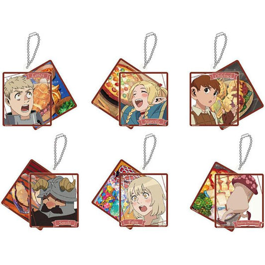 Delicious in Dungeon Anime Merch - Trading Acrylic Keychain (1 Random) - Doki Doki Land 