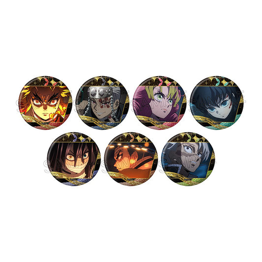Demon Slayer Anime Merch - Glitter Can Badge Vol. 3 (B Set)