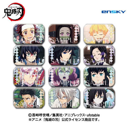 Demon Slayer Anime Merch - Marukaku Trading Can Badge Vol.7 (1 Random Types)