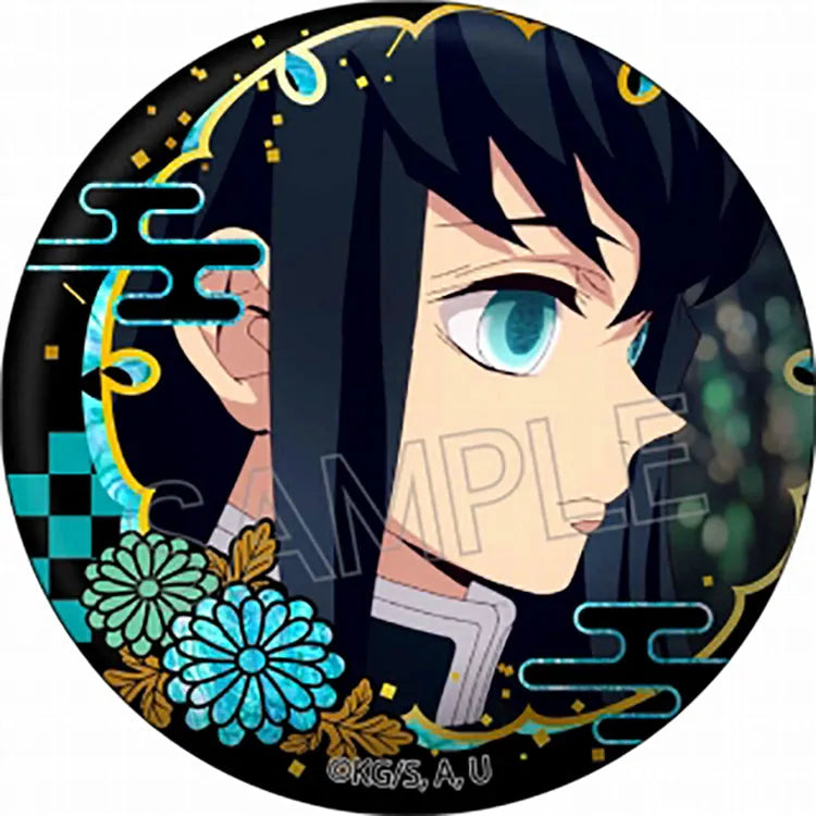 Demon Slayer Anime Merch - Raden Style Can Badge Vol.2