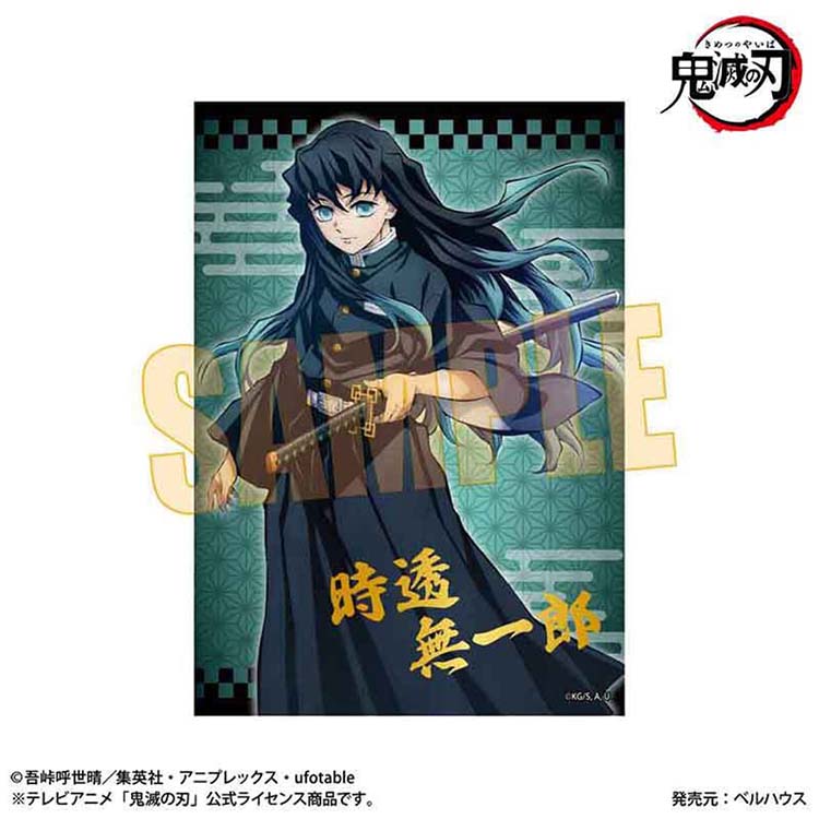 Muichiro Tokito Mist Hashira Demon Slayer Kimetsu no Yaiba Trading Foil Stamping Bromide anime collectible card.
