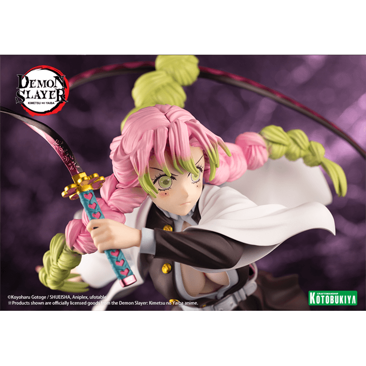 "Demon Slayer" ARTFX J Figure - Mitsuri Kanroji 1/8