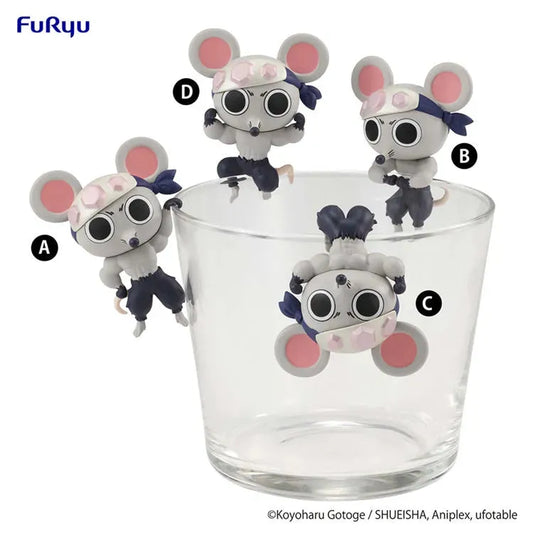 Demon Slayer Hikkake Petit Figure - Muki Muki Mouse Set - Doki Doki Land