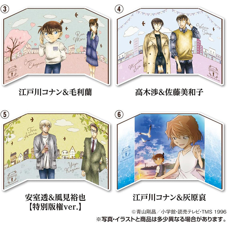 Detective Conan Art Gallery Collection – gold foil anime art card blind pack featuring Conan, Ran, Amuro, Akai, Kaito Kid and more characters