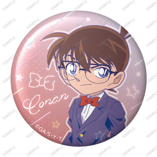 Detective Conan Anime Merch - Emo Neon Tin Badge