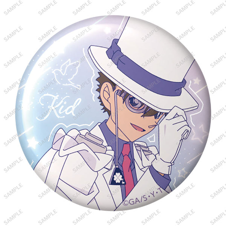 Detective Conan Anime Merch - Emo Neon Tin Badge