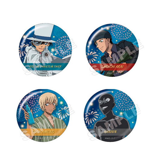 Detective Conan Summer Night Series Foil Tin Badge