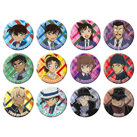 Detective Conan Shokugan - Profile Tin Badge (1 Random)