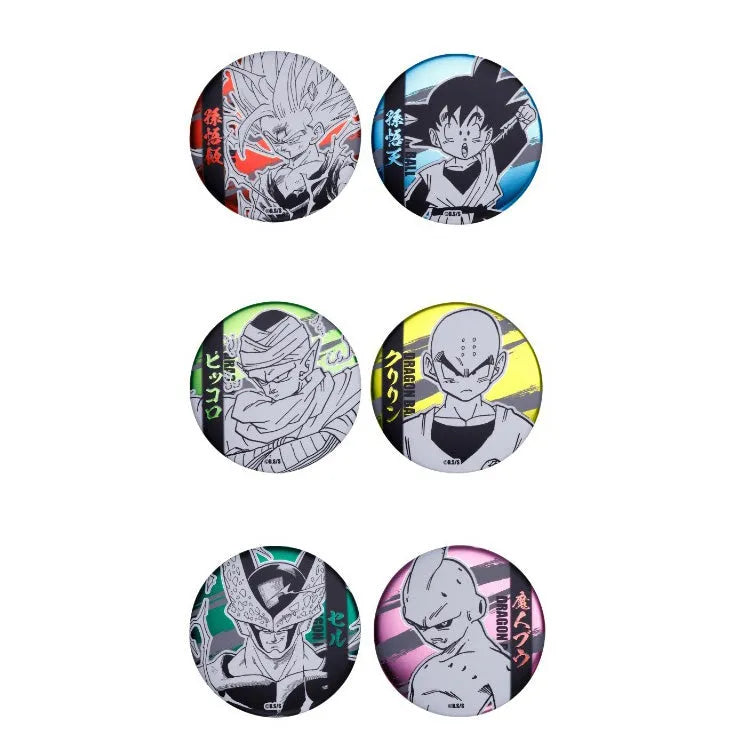 Dragon Ball Anime Merch - Collection Badge Vol.1 (1 Random Type) - Doki Doki Land 