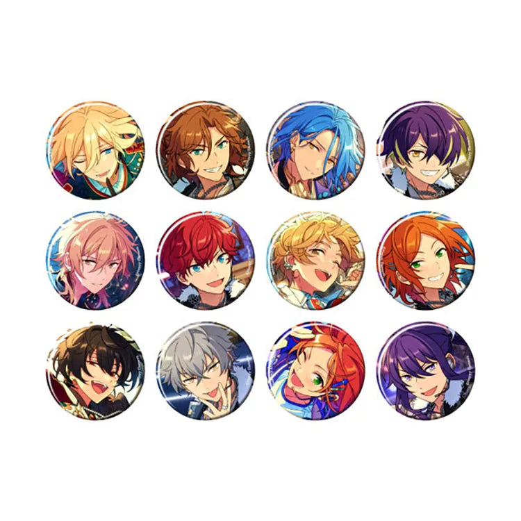 Ensemble Stars!! Anime Merch - Feature Scout2 Tin Badge [2023 WINTER] -Idol Side- (1 Random) - Doki Doki Land 