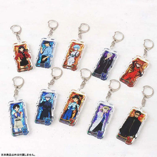 Evangelion Anime Merch - Dodeka Design Acrylic Keychain