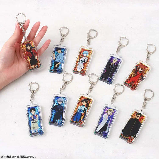Evangelion Anime Merch - Dodeka Design Acrylic Keychain