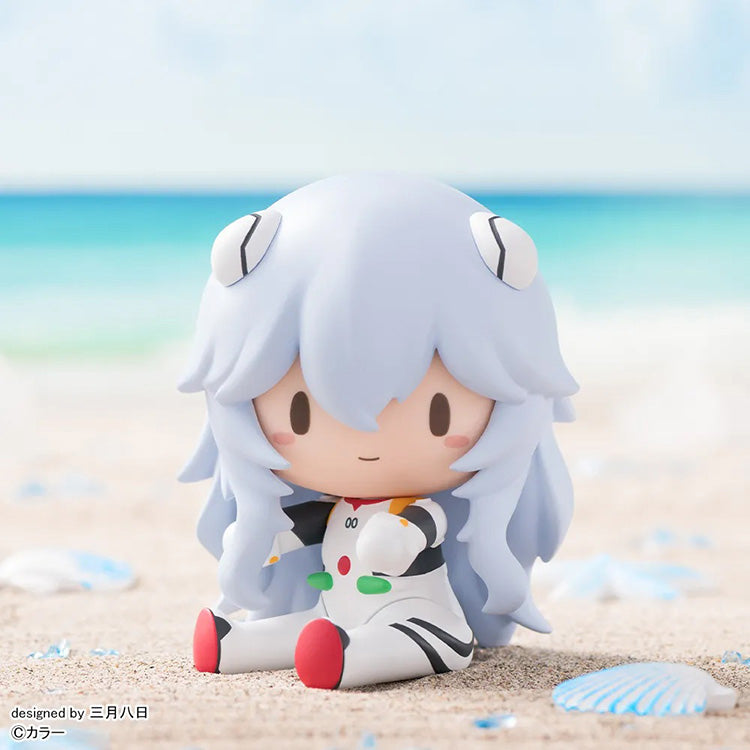 Evangelion 3.0+1.0 Rei Ayanami Fuwa Puchi deformed figure long hair