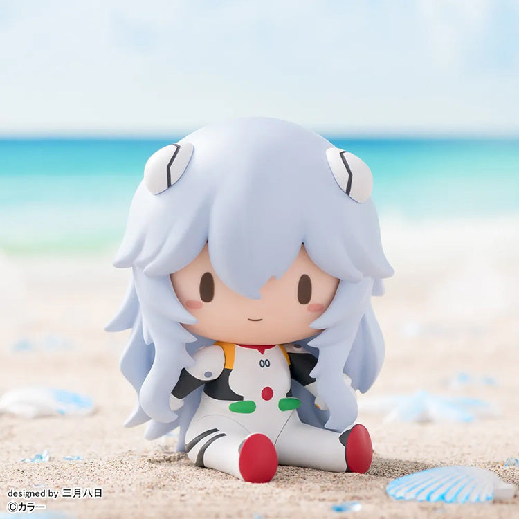 Evangelion 3.0+1.0 Rei Ayanami Fuwa Puchi deformed figure long hair