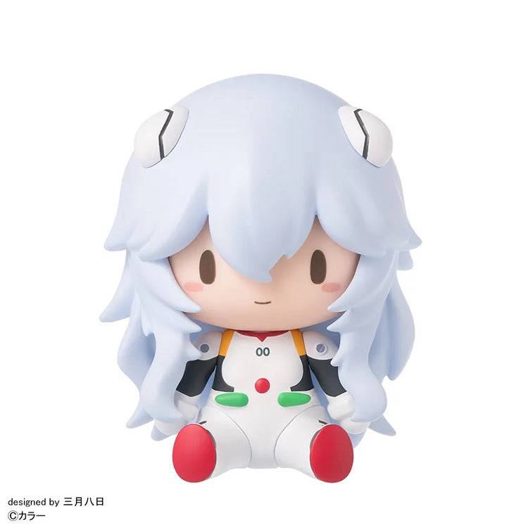 Evangelion 3.0+1.0 Rei Ayanami Fuwa Puchi deformed figure long hair